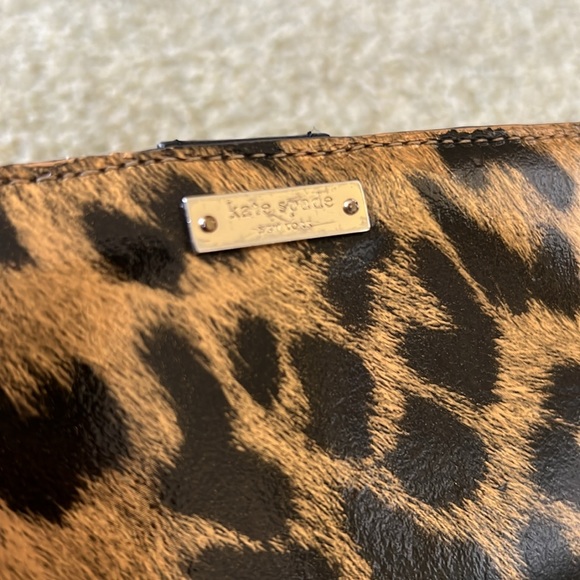 Kate Spade Leopard Print Wallet - Picture 2 of 8